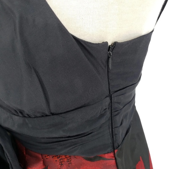 MSSP Max Studio Specialty Products Dress, size 12 slate grey and dark pink - Picture 4 of 11